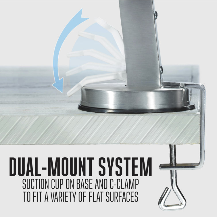 Stainless Steel Tomato Press with Food Strainer and Clamp