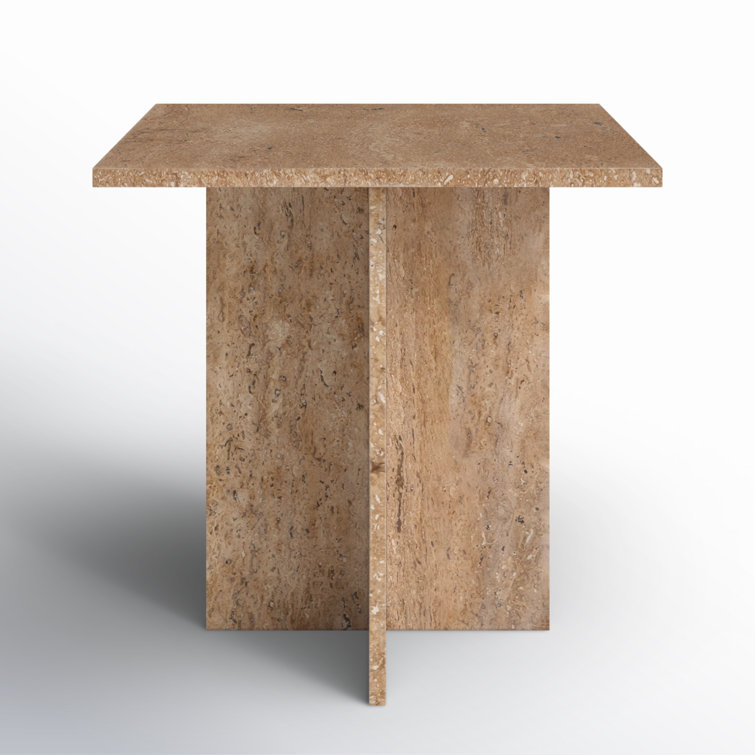 Argent End Table