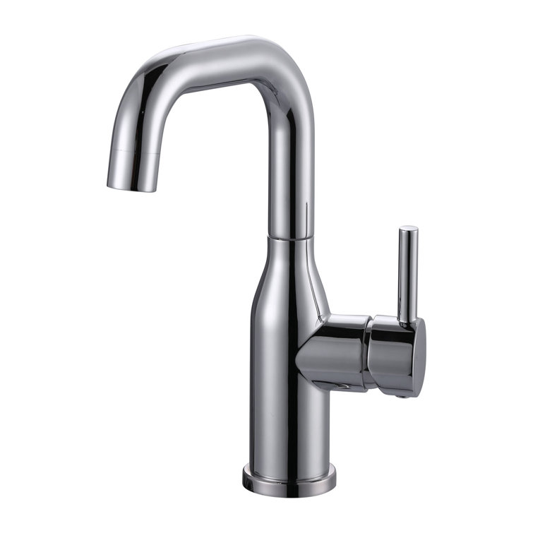 Polished Chrome Single Handle Deck Mounted Bar Faucet