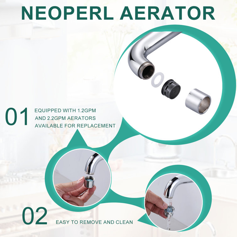 Polished Chrome Single Handle Deck Mounted Bar Faucet