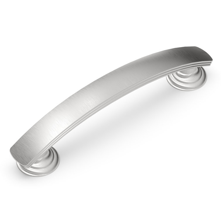 Stainless Steel Modern Bar Cabinet Pulls with Mounting Hardware