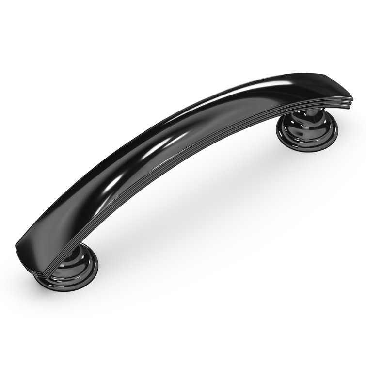 Black Nickel Modern Kitchen Cabinet Handles, 3" 10-Pack