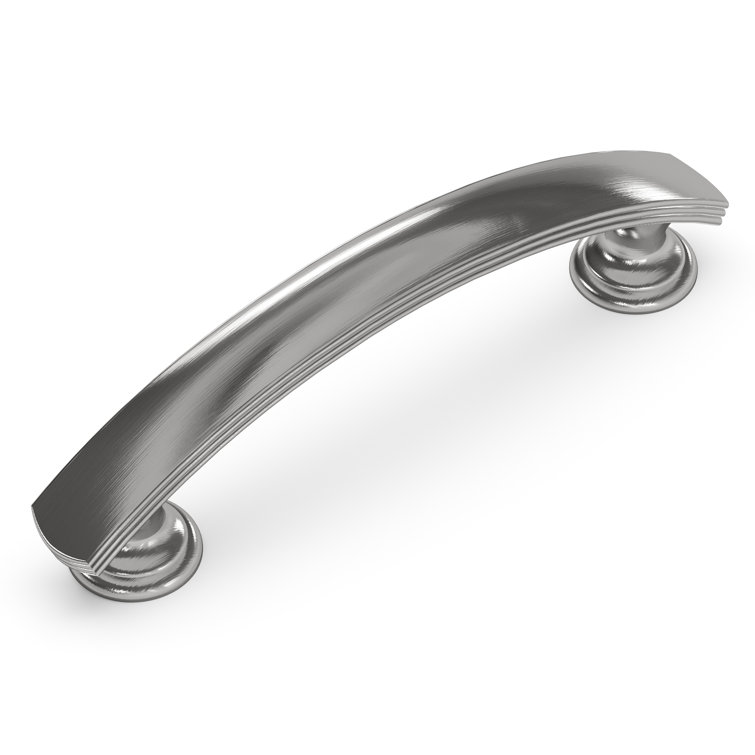 Satin Nickel 3" Modern Farmhouse Cabinet Pulls with Mounting Hardware