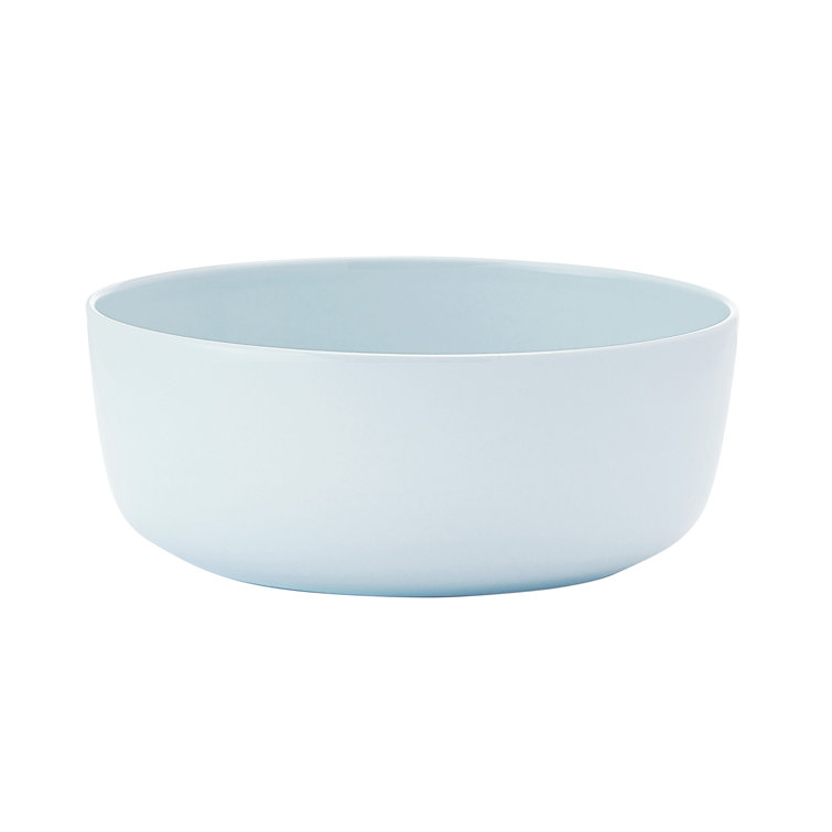 Misty Blue and White Porcelain 12-Piece Dinnerware Set, Service for 4
