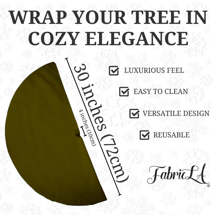 Skirt Faux Fur Tree Skirt