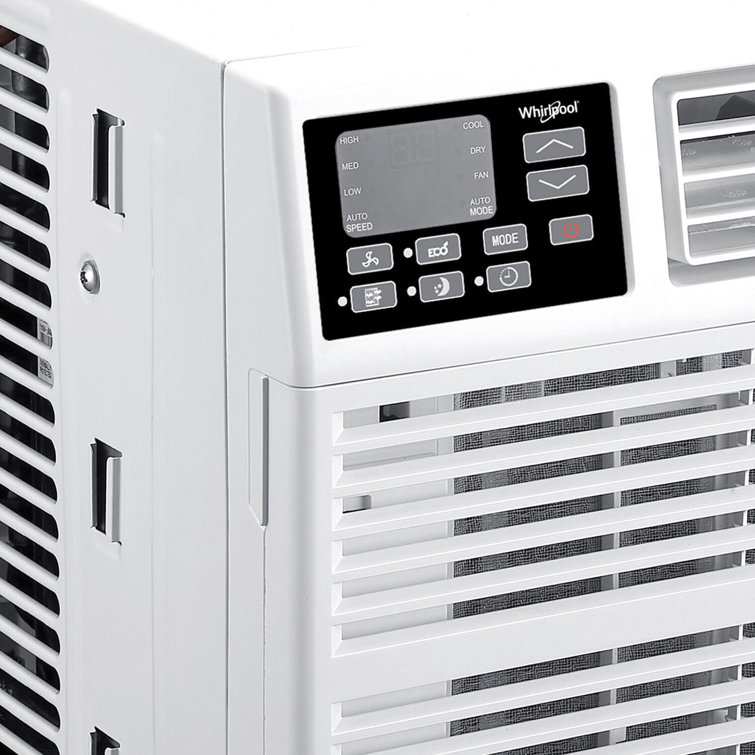 12,000 BTU White Window Air Conditioner with Remote Control