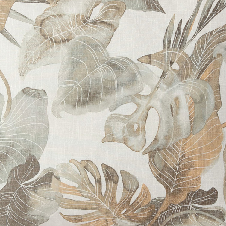 Ivory and Green Cotton Reversible Full Bedspread Set