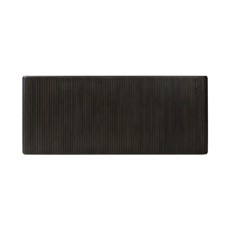 Soren 65" Gray Oak Rectangular Coffee Table with Storage