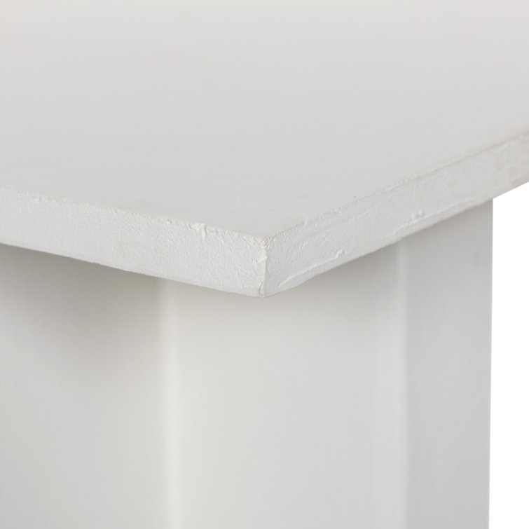 Marlow Aged Grey Lightweight Aluminum Outdoor Side Table