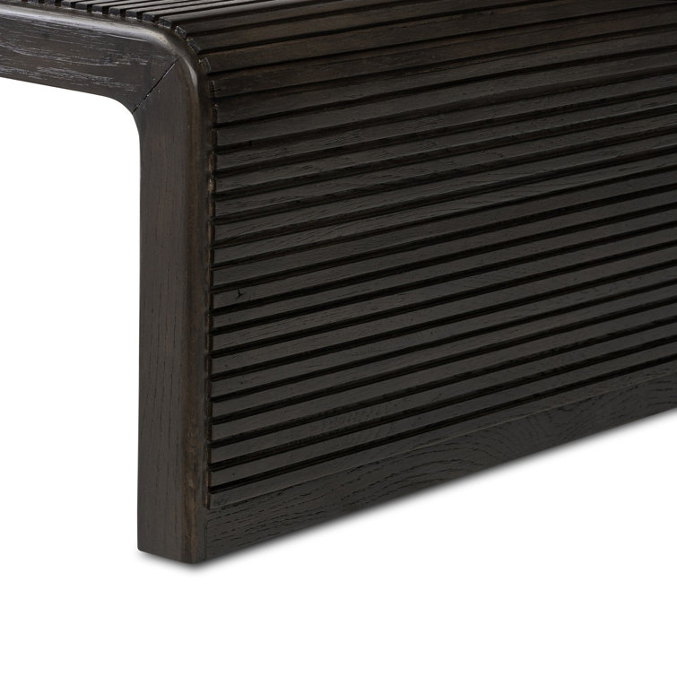 Soren 65" Gray Oak Rectangular Coffee Table with Storage