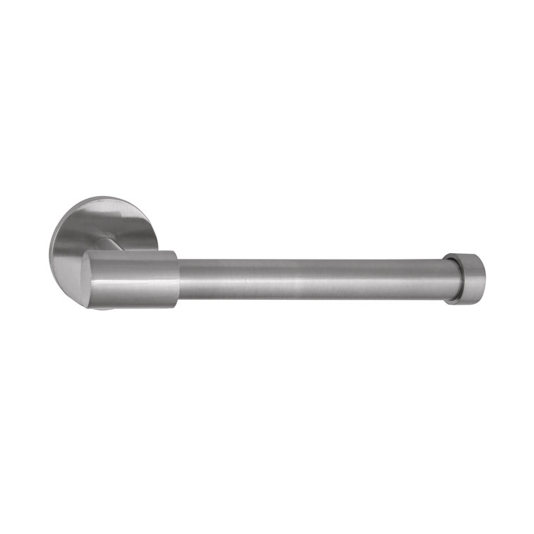 Satin Nickel Modern Single Post Toilet Paper Holder