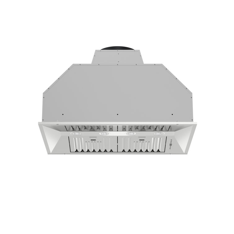 Altilia 36-Inch Stainless Steel Insert Range Hood with Halogen Lights