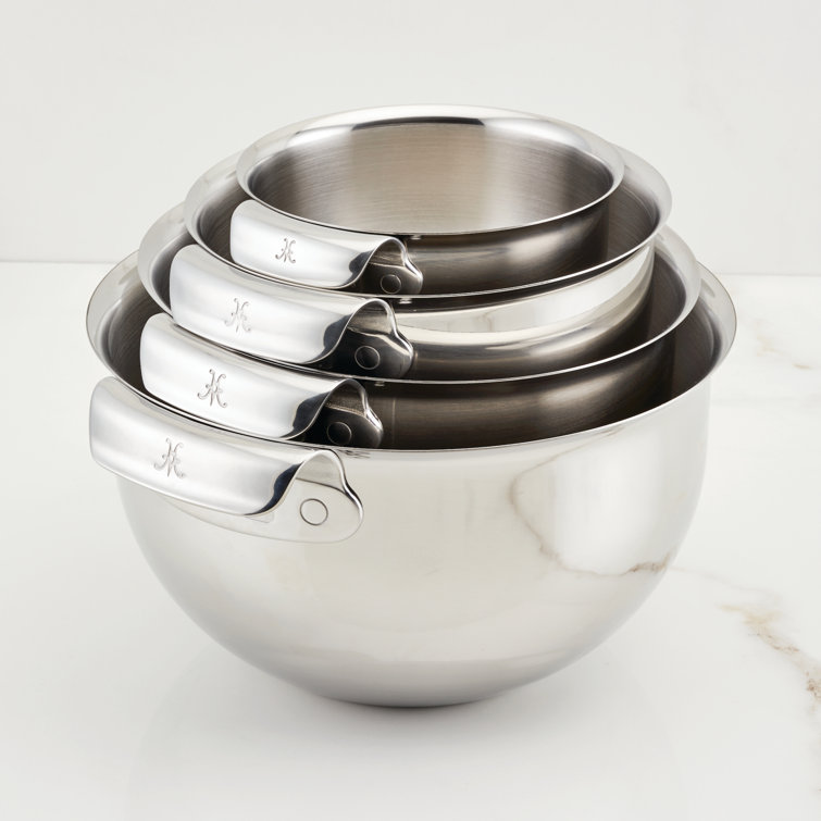 Hestan Provisions 4-Piece Stainless Steel Mixing Bowl Set