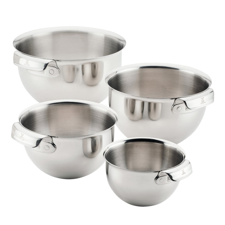 Hestan Provisions 4-Piece Stainless Steel Mixing Bowl Set