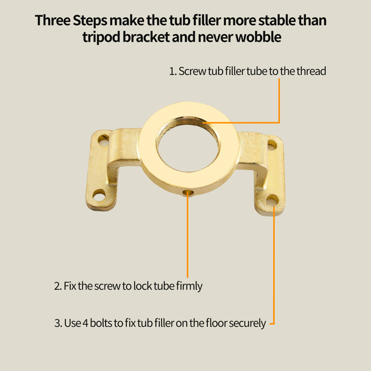 Matte Black Brass Freestanding Waterfall Tub Faucet with Hand Shower