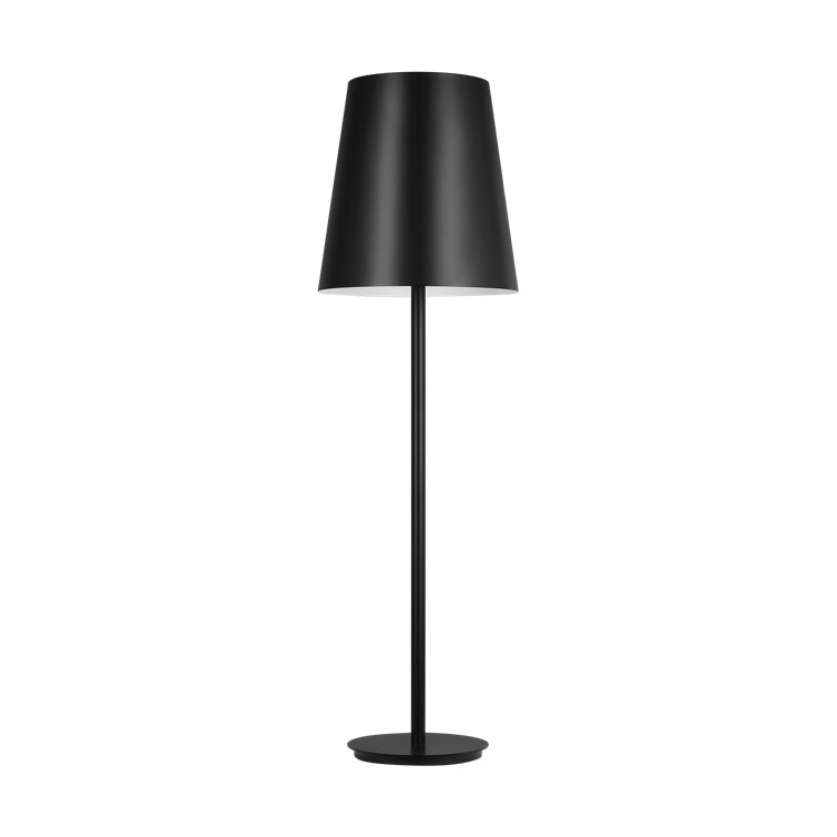 Nevis Black Outdoor Large Floor Lamp