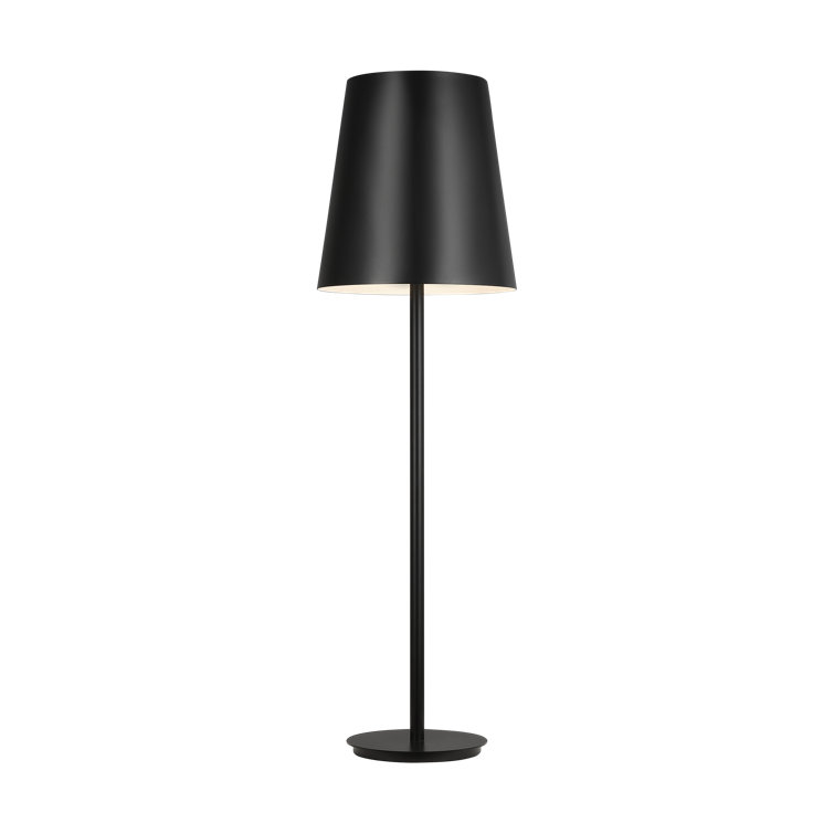 Nevis Black Outdoor Large Floor Lamp