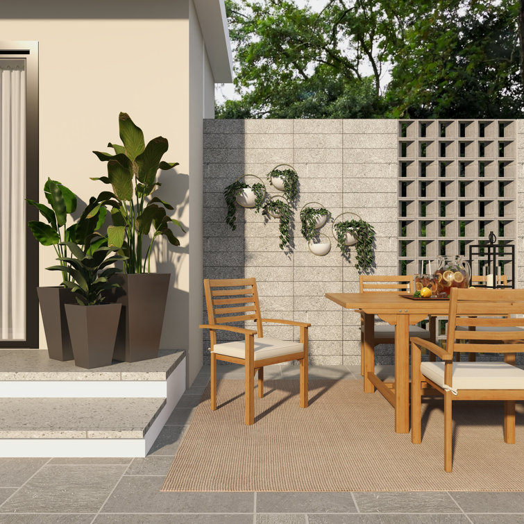 Gray Tall Modern Indoor/Outdoor Planter Set of 3