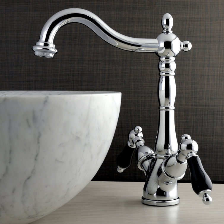 Elegant Duchess Polished Chrome Vessel Sink Faucet