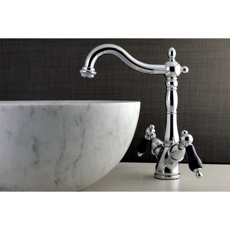 Elegant Duchess Polished Chrome Vessel Sink Faucet