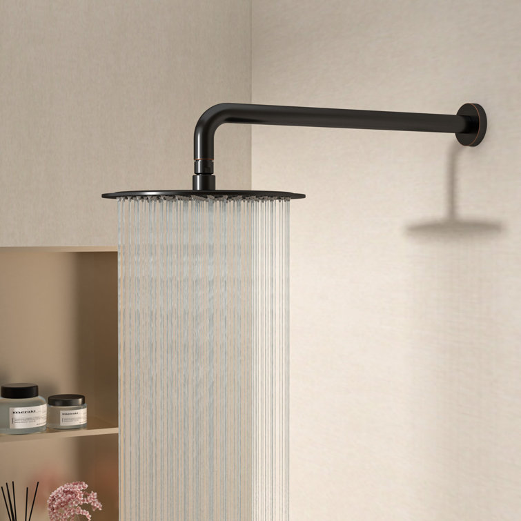 16" Oil Rubbed Bronze Wall Mounted Shower Arm