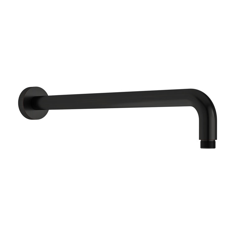 16" Oil Rubbed Bronze Wall Mounted Shower Arm
