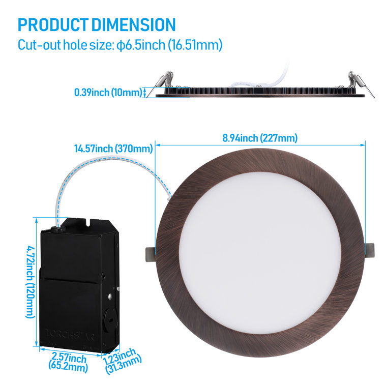 Oil Rubbed Bronze Solar LED Dusk to Dawn Deck Lights Set of 6
