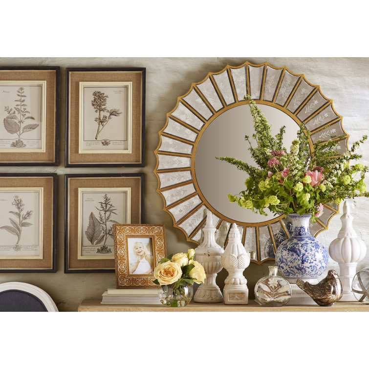 Blue and White Porcelain Floral Table Vase