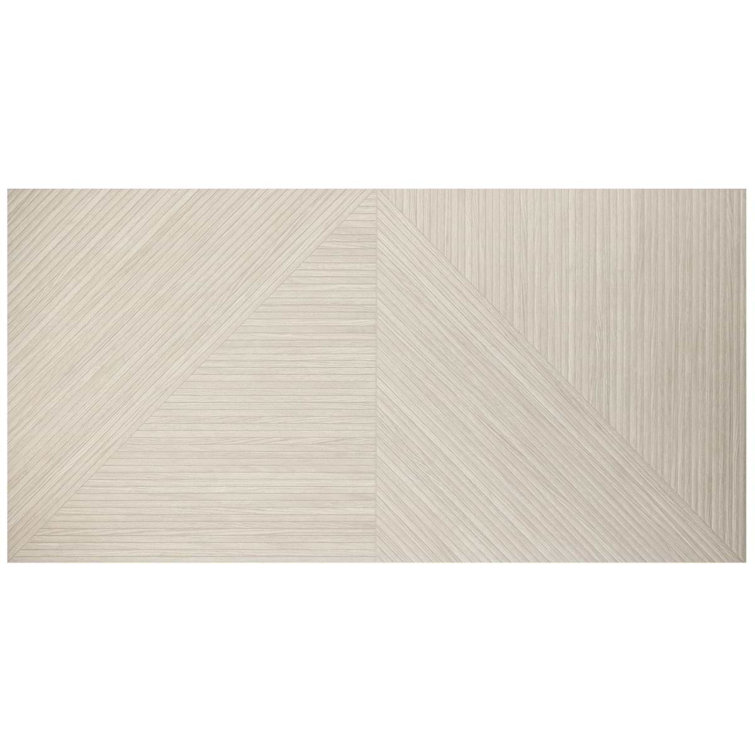 Ash 24x48 Matte Porcelain Fluted Wall Tile