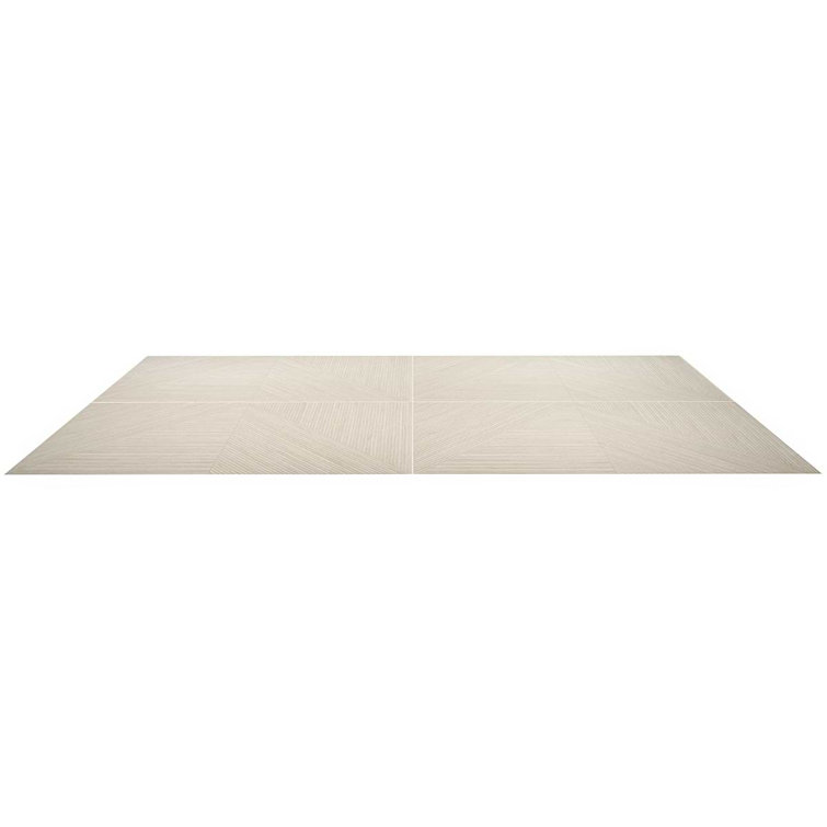 Ash 24x48 Matte Porcelain Fluted Wall Tile