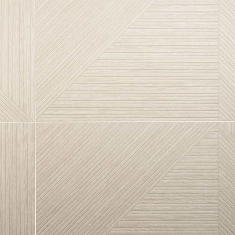 Ash 24x48 Matte Porcelain Fluted Wall Tile