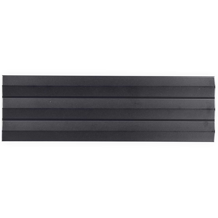 Apex 5" x 16" Gray 3D Polished Porcelain Wall Tile