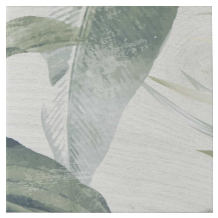 Spring Botanical Matte Porcelain 8" x 8" Tile Mural