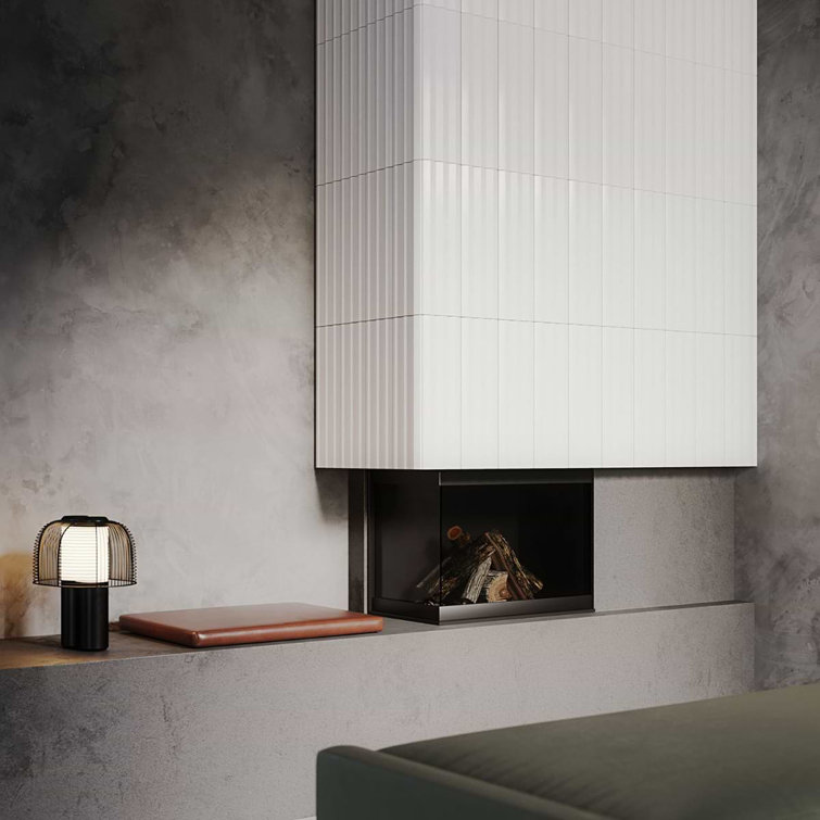 Apex 5" x 16" Ivory Polished Porcelain Wall Tile