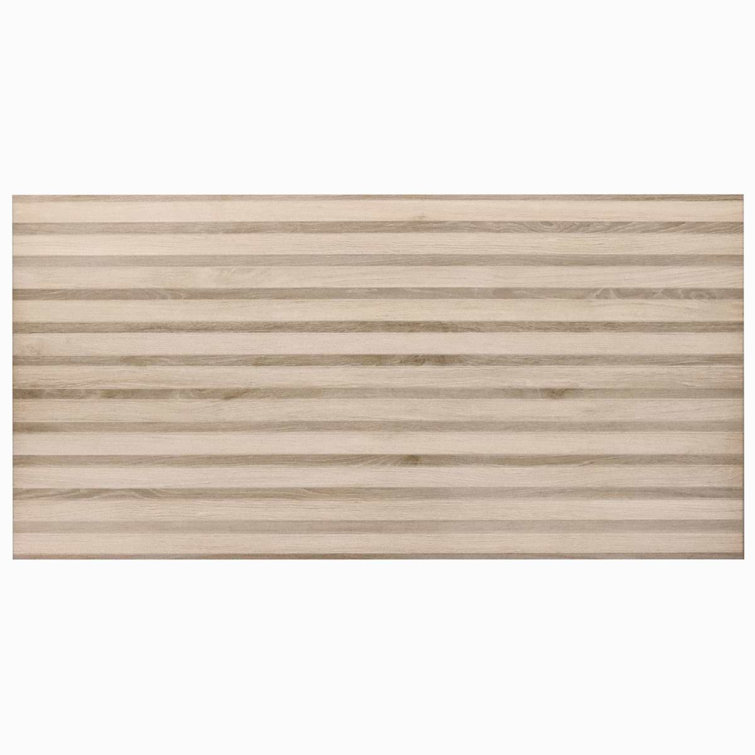 Almond Brown Large Format Matte Porcelain Tile
