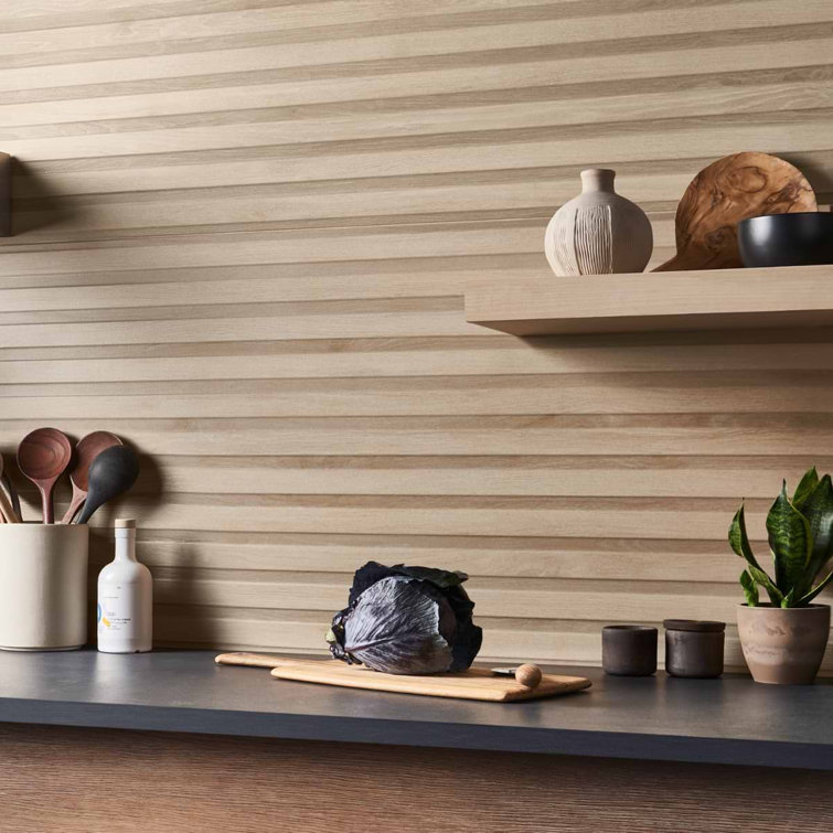 Almond Brown Large Format Matte Porcelain Tile