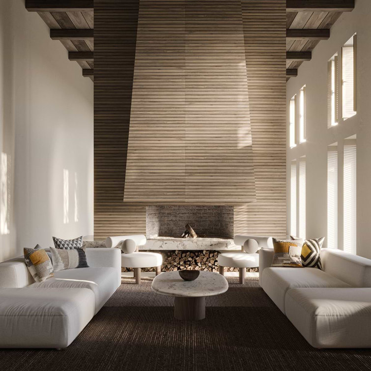 Almond Brown Large Format Matte Porcelain Tile