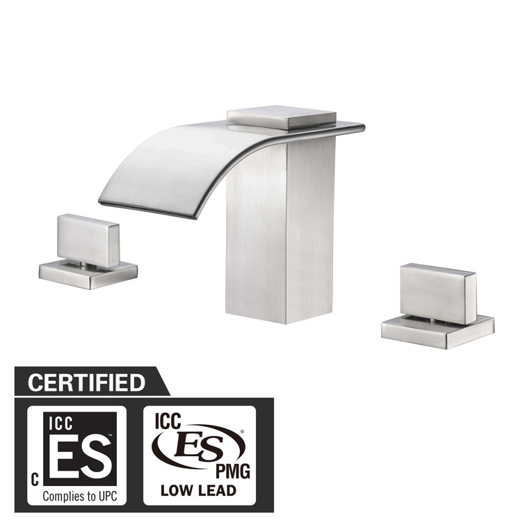 Elegant Brushed Nickel High Flow Roman Tub Faucet with Dual Zinc Handles