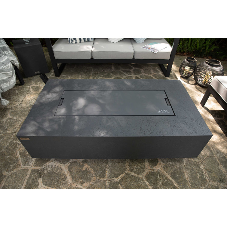 Dark Gray Powder Coated Fire Pit Burner Lid