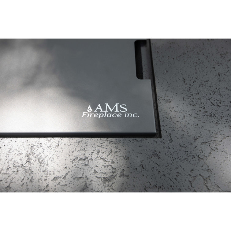 Dark Gray Powder Coated Fire Pit Burner Lid