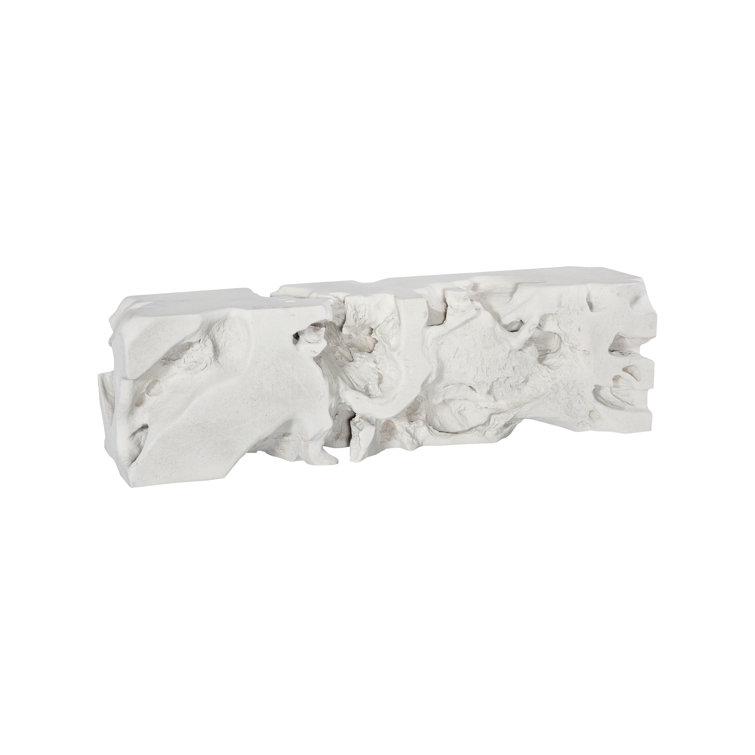 Roman Stone Outdoor Freeform Composite Bench