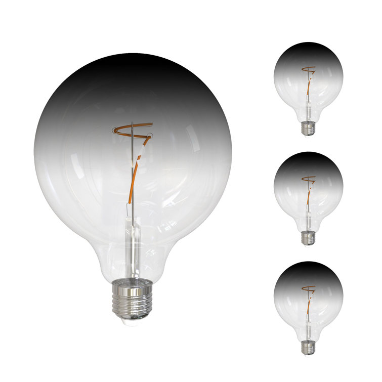 4.5 Watt Clear Glass Dimmable G40 Light Bulb with Medium Base