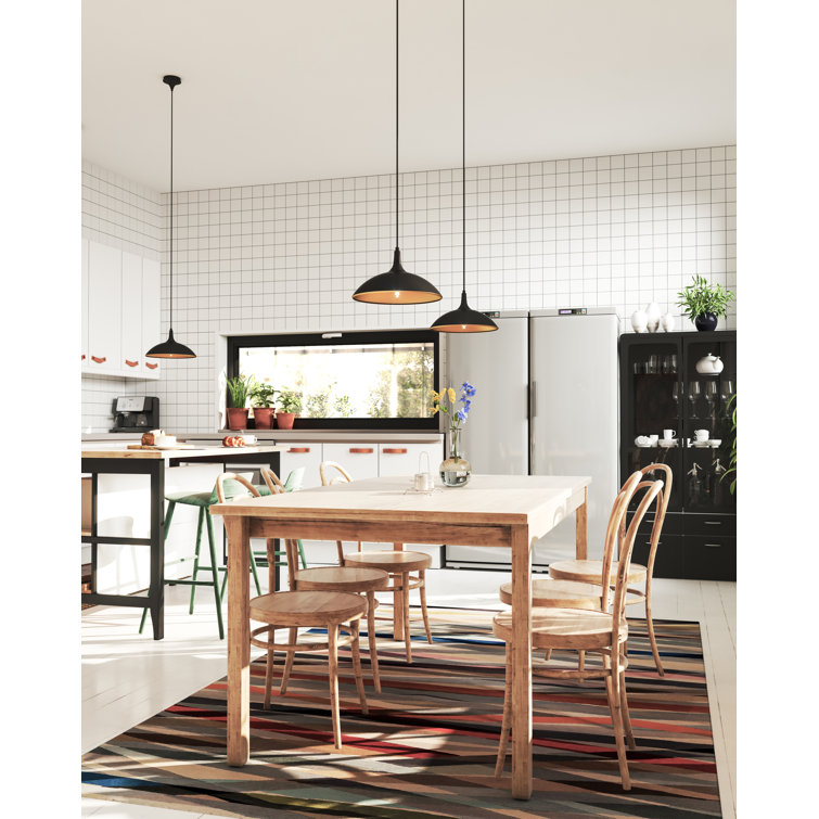 Brushed Gold Aluminum Single Dome Pendant Light