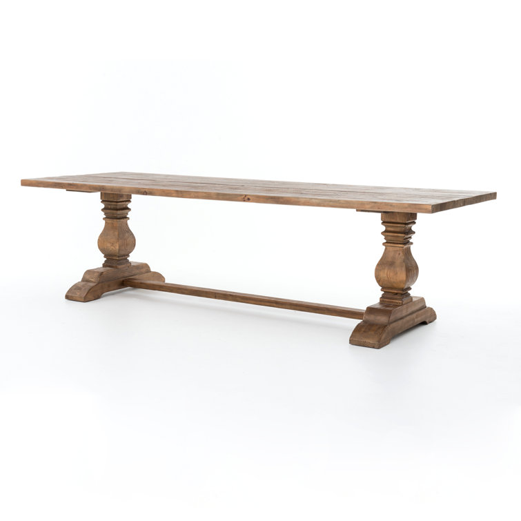 Durham Reclaimed Oak and Fir Rectangular Dining Table