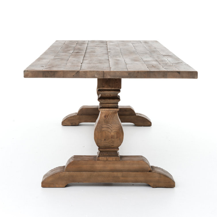 Durham Reclaimed Oak and Fir Rectangular Dining Table