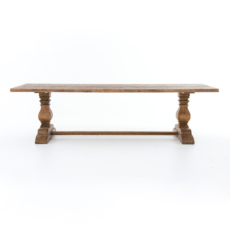 Durham Reclaimed Oak and Fir Rectangular Dining Table