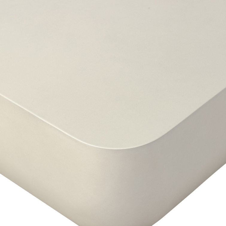 Mara Industrial Concrete Square Indoor/Outdoor Coffee Table
