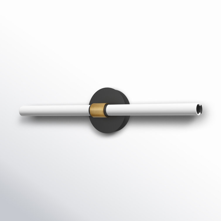 Kai Black and White Dimmable LED Vanity Light