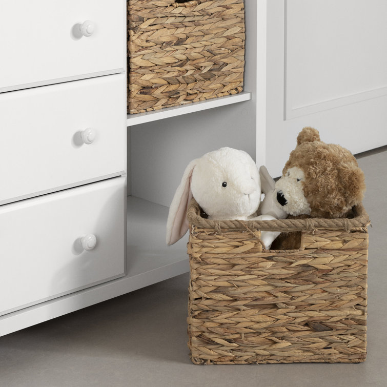 White Nursery Combo Dresser with Soft Close Drawer