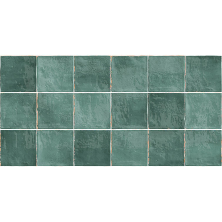 Antigo 5x5 Mist Glossy Ceramic Wall Tile